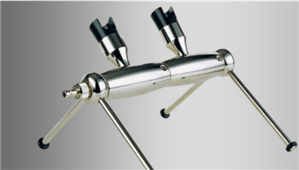 Supporto per due aerografi