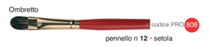 PENNELLO N.12 OMBRETTO - SETOLA
